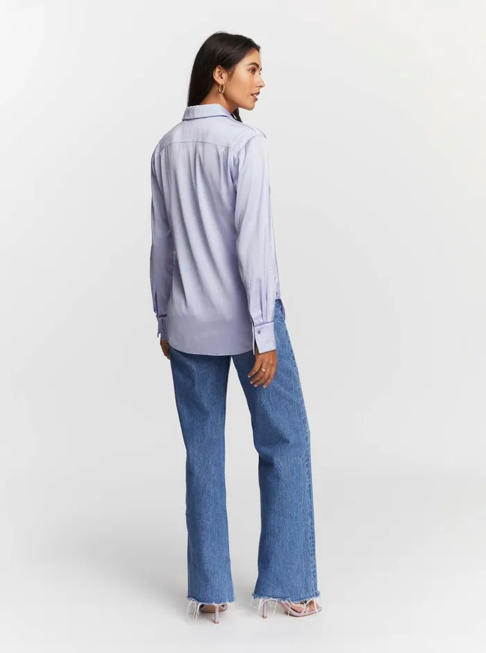 Women Tops Robert Graham GABRIELA SHIRT Lavender