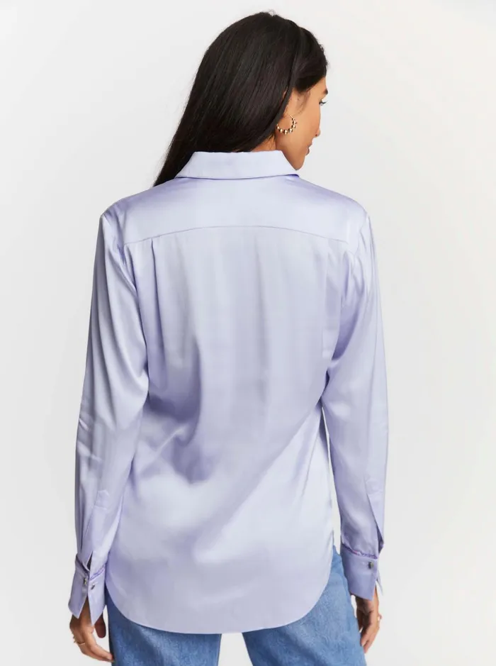 Women Tops Robert Graham GABRIELA SHIRT Lavender