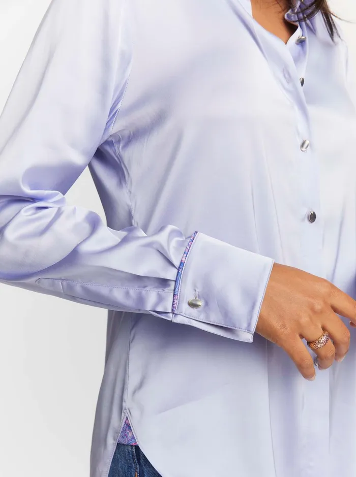 Women Tops Robert Graham GABRIELA SHIRT Lavender