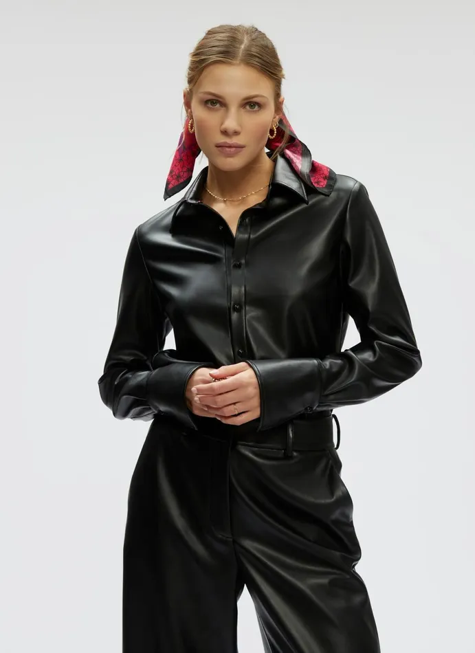 Women Tops Robert Graham JENA SHIRT Black