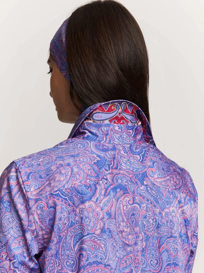 Women Tops Robert Graham PRISCILLA SHIRT Blue