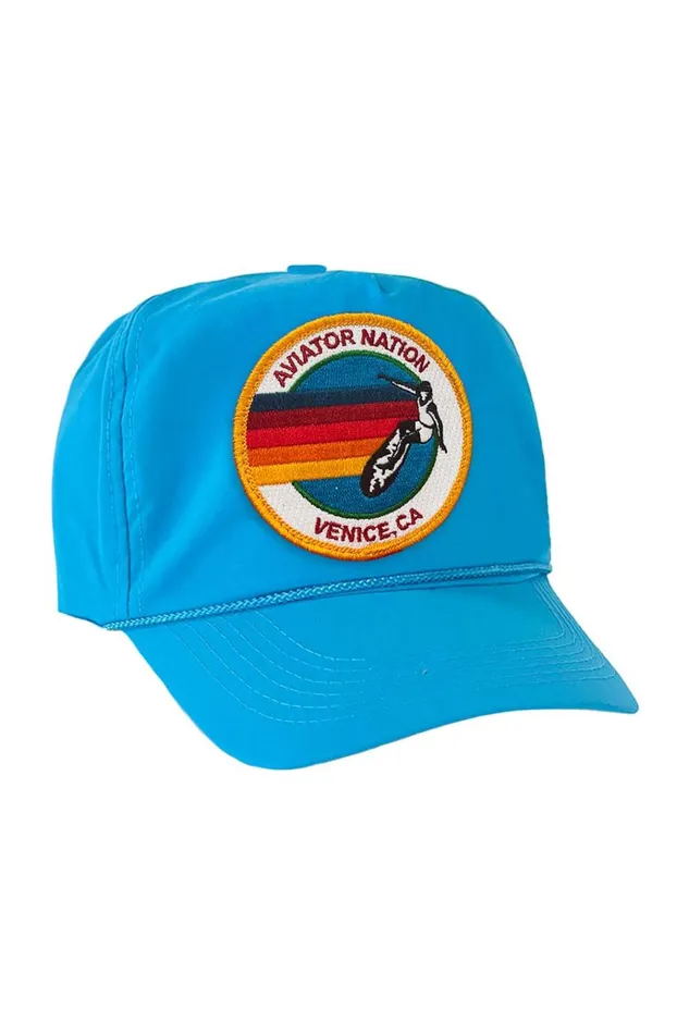 Women Trucker Hats Aviator Nation SIGNATURE VENICE VINTAGE NYLON TRUCKER HAT Women Trucker Hats Aviator Nation SIGNATURE VENICE VINTAGE NYLON TRUCKER HAT
