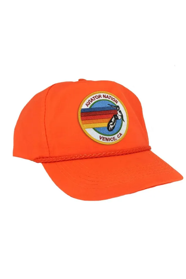 Women Trucker Hats Aviator Nation SIGNATURE VENICE VINTAGE NYLON TRUCKER HAT Women Trucker Hats Aviator Nation SIGNATURE VENICE VINTAGE NYLON TRUCKER HAT