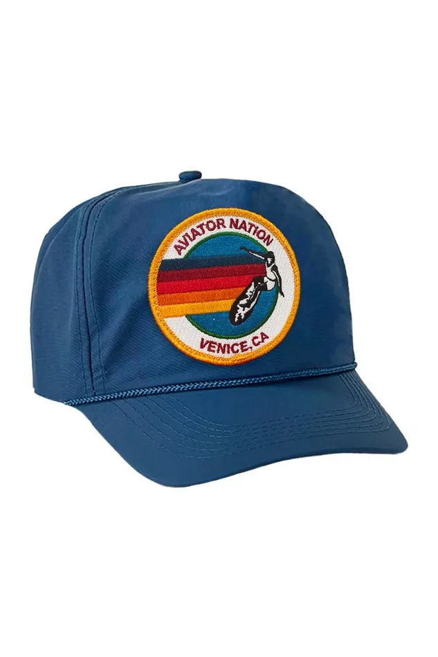 Women Trucker Hats Aviator Nation SIGNATURE VENICE VINTAGE NYLON TRUCKER HAT Women Trucker Hats Aviator Nation SIGNATURE VENICE VINTAGE NYLON TRUCKER HAT