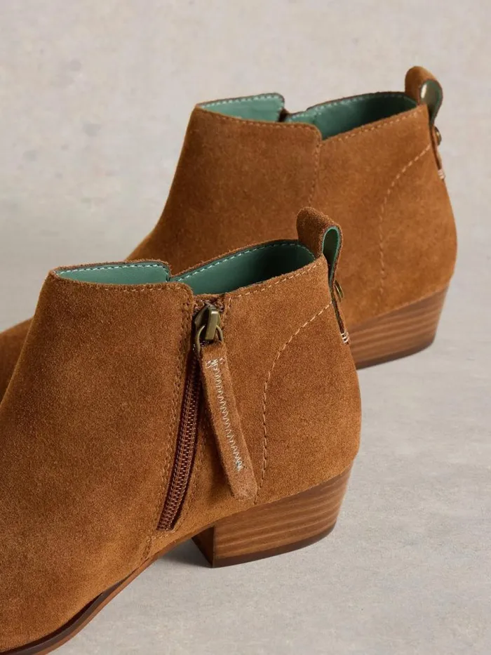 Women Willow Suede Ankle Boot Mid Tan White Stuff Boots Women Willow Suede Ankle Boot Mid Tan White Stuff Boots