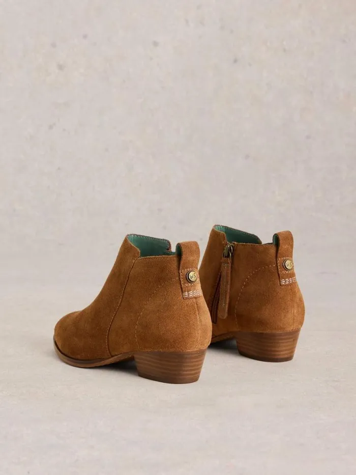 Women Willow Suede Ankle Boot Mid Tan White Stuff Boots Women Willow Suede Ankle Boot Mid Tan White Stuff Boots