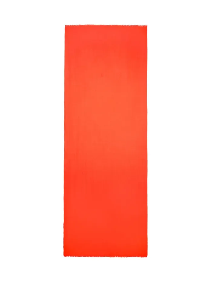 Women Wool Silk Pashmina Orange Jigsaw Knitwear and Cashmere