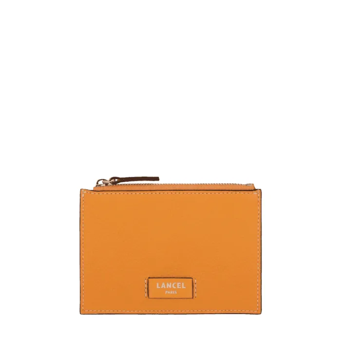 Zipped Card Holder Mandarin Women Lancel Card Holder
